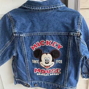 Vintage 90s Y2K Kids Denim Jacket 2/3T